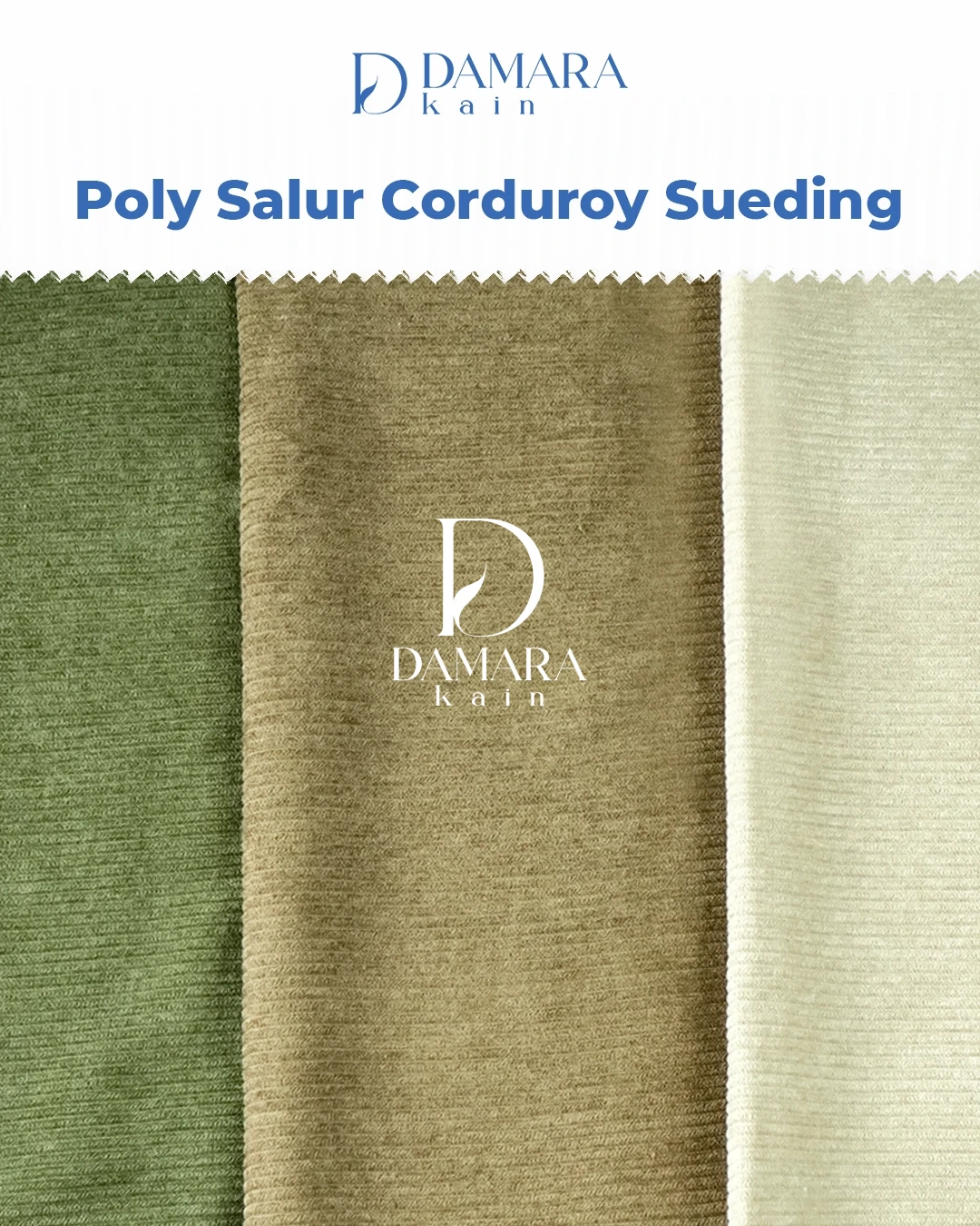 Poly Salur Corduroy Sueding